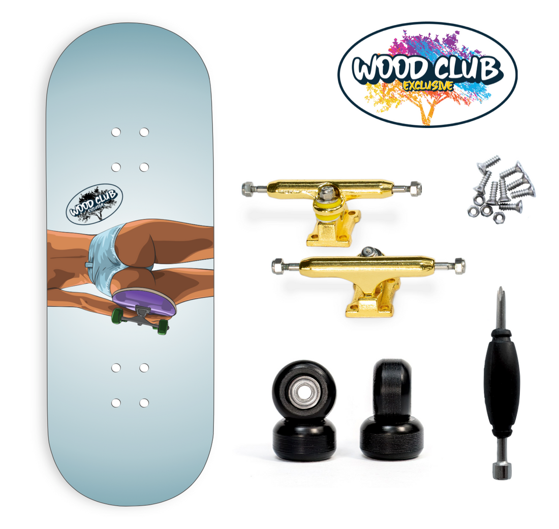 WoodClub EXCLUSIVE Fingerboard 32mm - "GIRL"