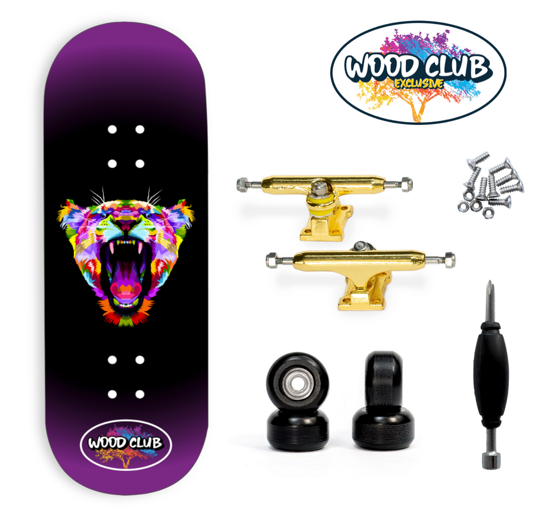 WoodClub EXCLUSIVE Fingerboard 32mm - "BEAR"