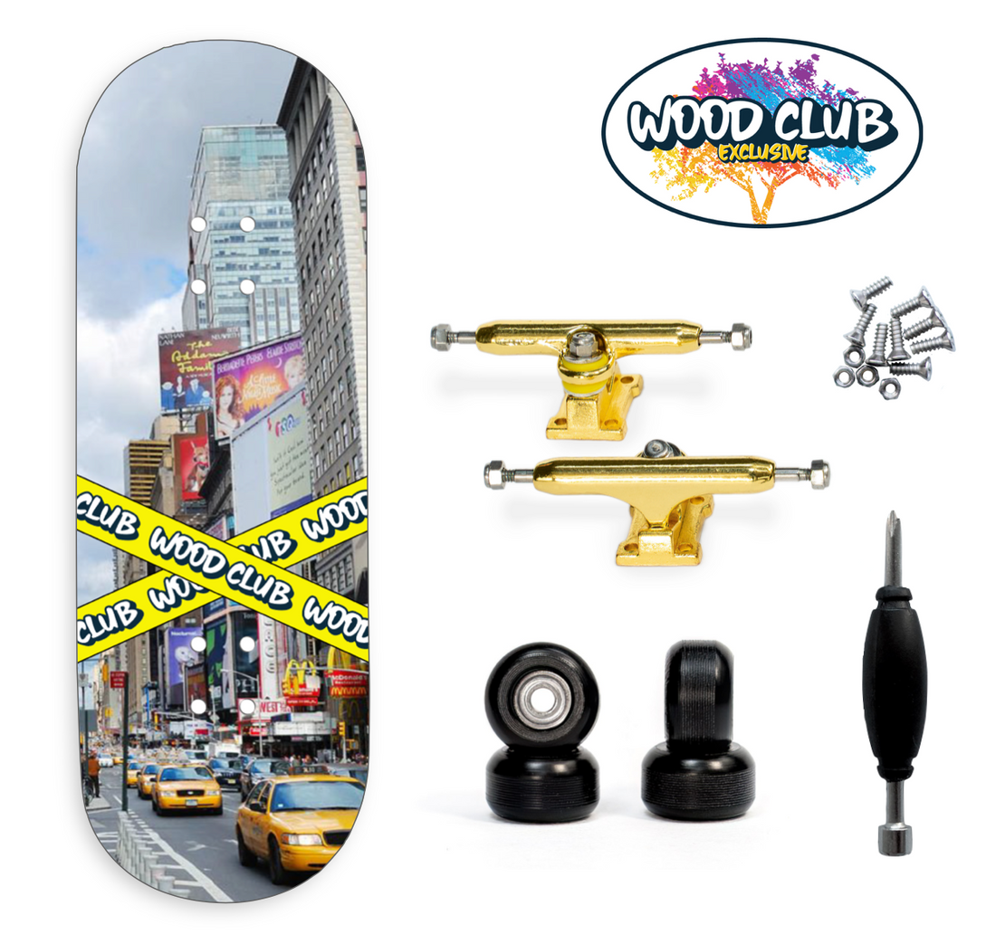 WoodClub EXCLUSIVE Fingerboard 32mm - "CITY"