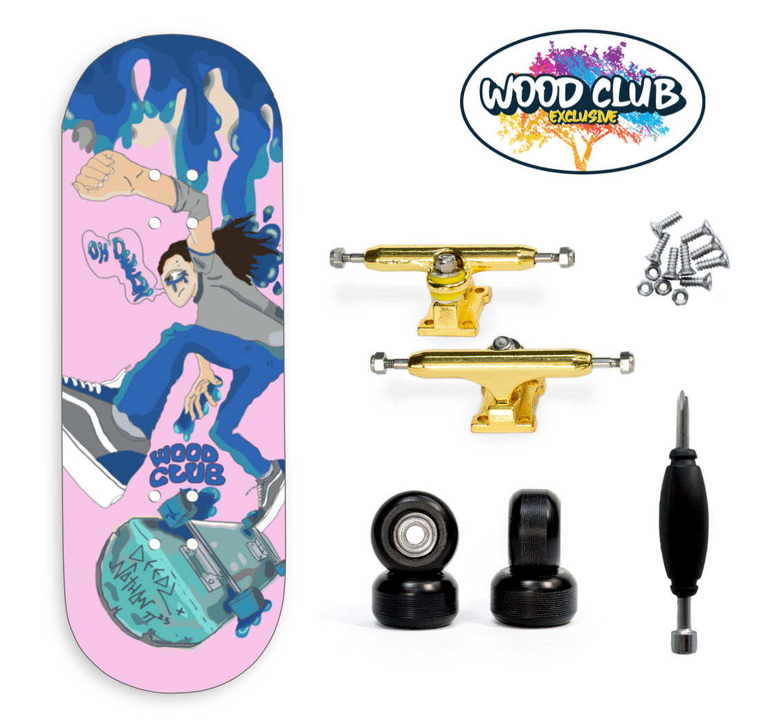 WoodClub EXCLUSIVE Fingerboard 32mm - "DEEDZ"