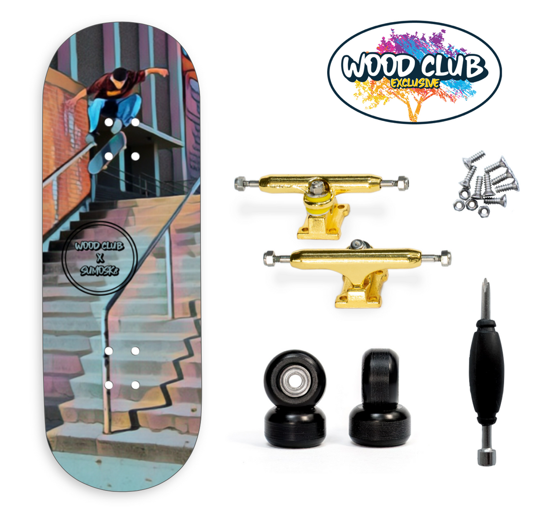 WoodClub EXCLUSIVE Fingerboard 32mm - "SUMOSK8"