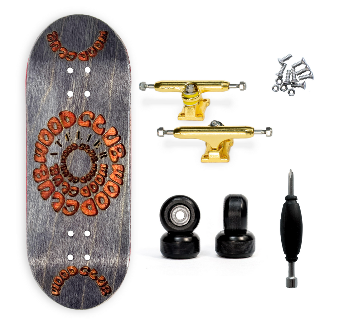 WoodClub ATELIER Fingerboard 33,7mm - "Lunar Black"