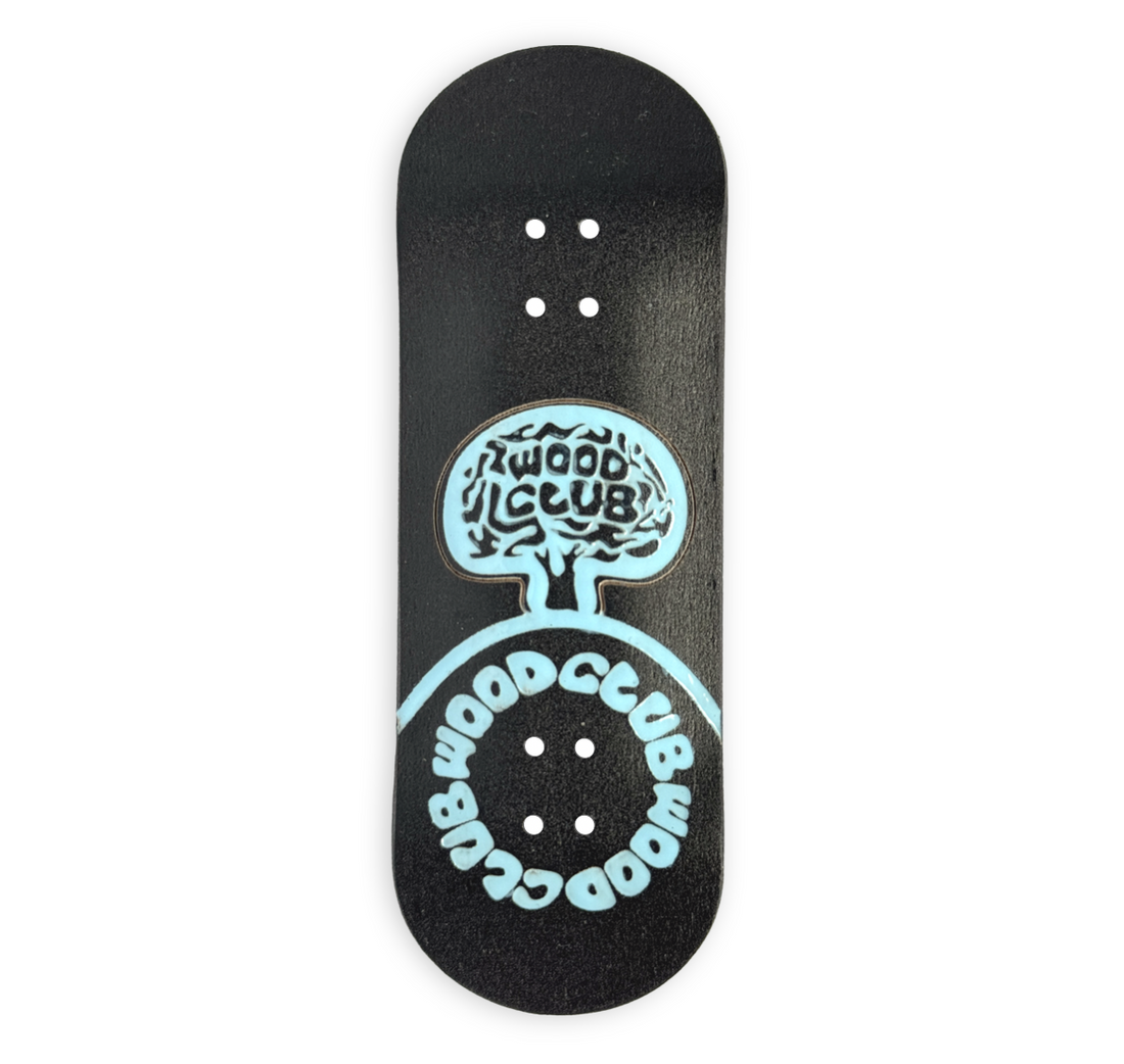 WoodClub Dřevená deska 32mm - "Black Pop"