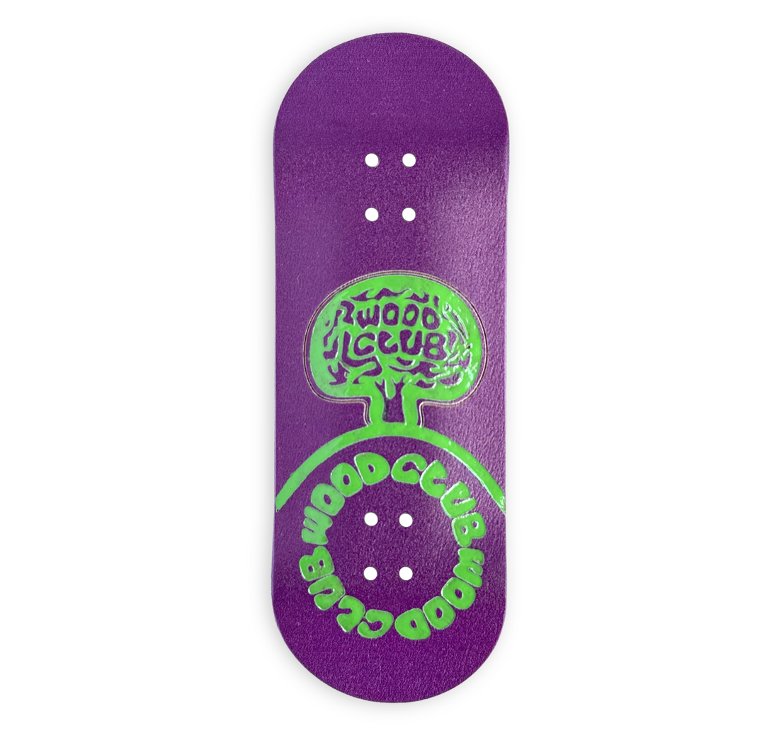 WoodClub Dřevená deska 32mm - "Purple Pop"