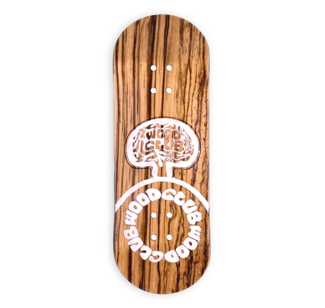 WoodClub Dřevená deska 32mm - "Zebra Pop"