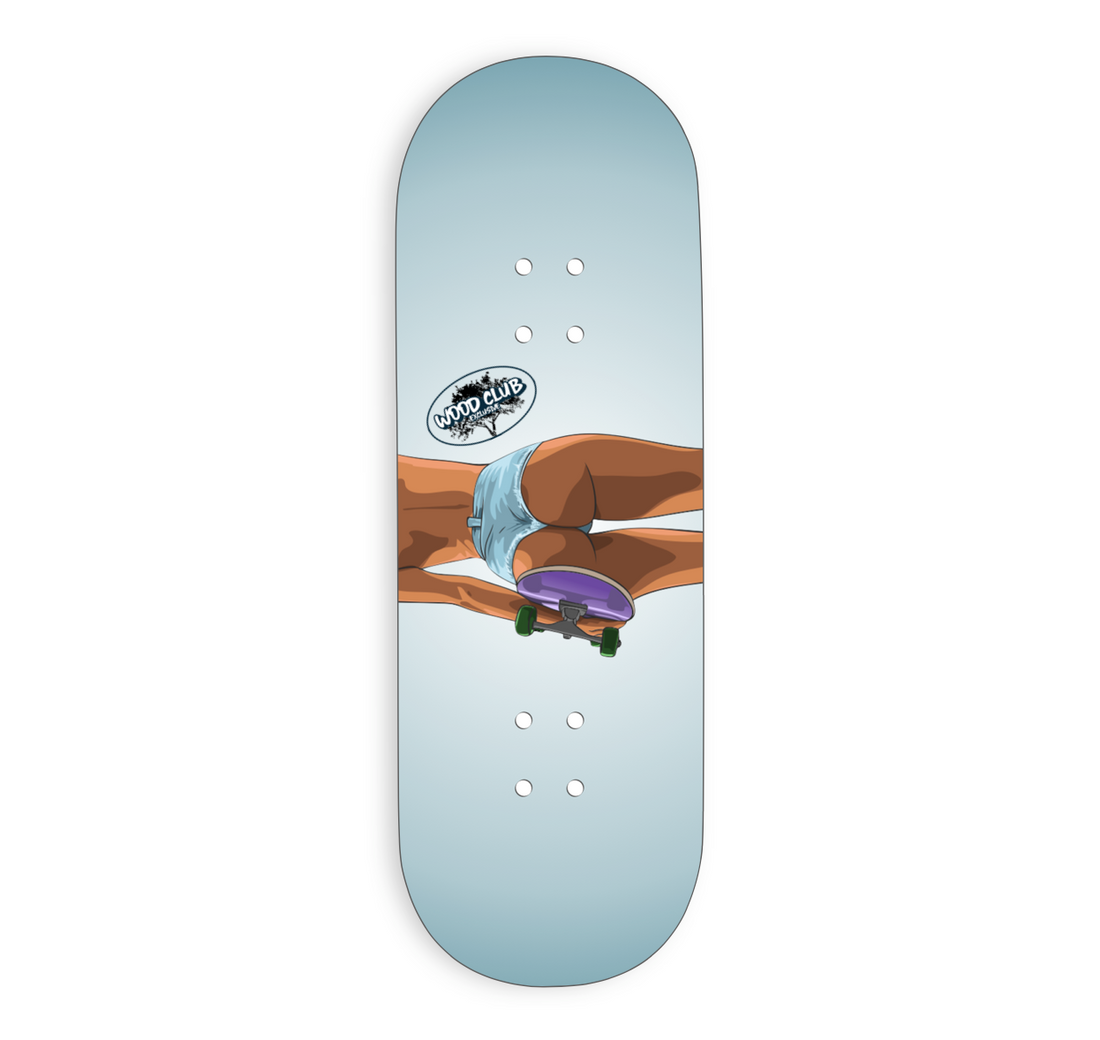 WoodClub EXCLUSIVE Dřevěná deska 34mm - "GIRL"