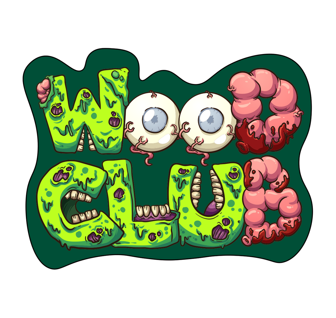 WoodClub Nálepka "ZOMBIE"