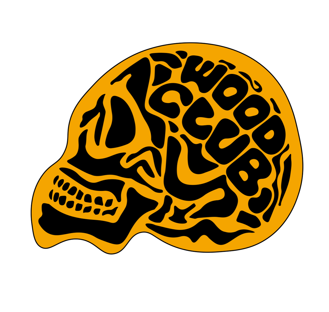 WoodClub Nálepka "Yellow Head"