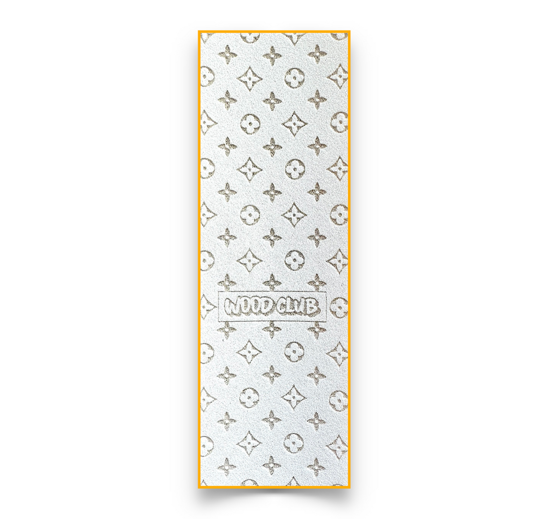 Pěnový grip tape EXCLUSIVE 1ks Bílý - "LV"