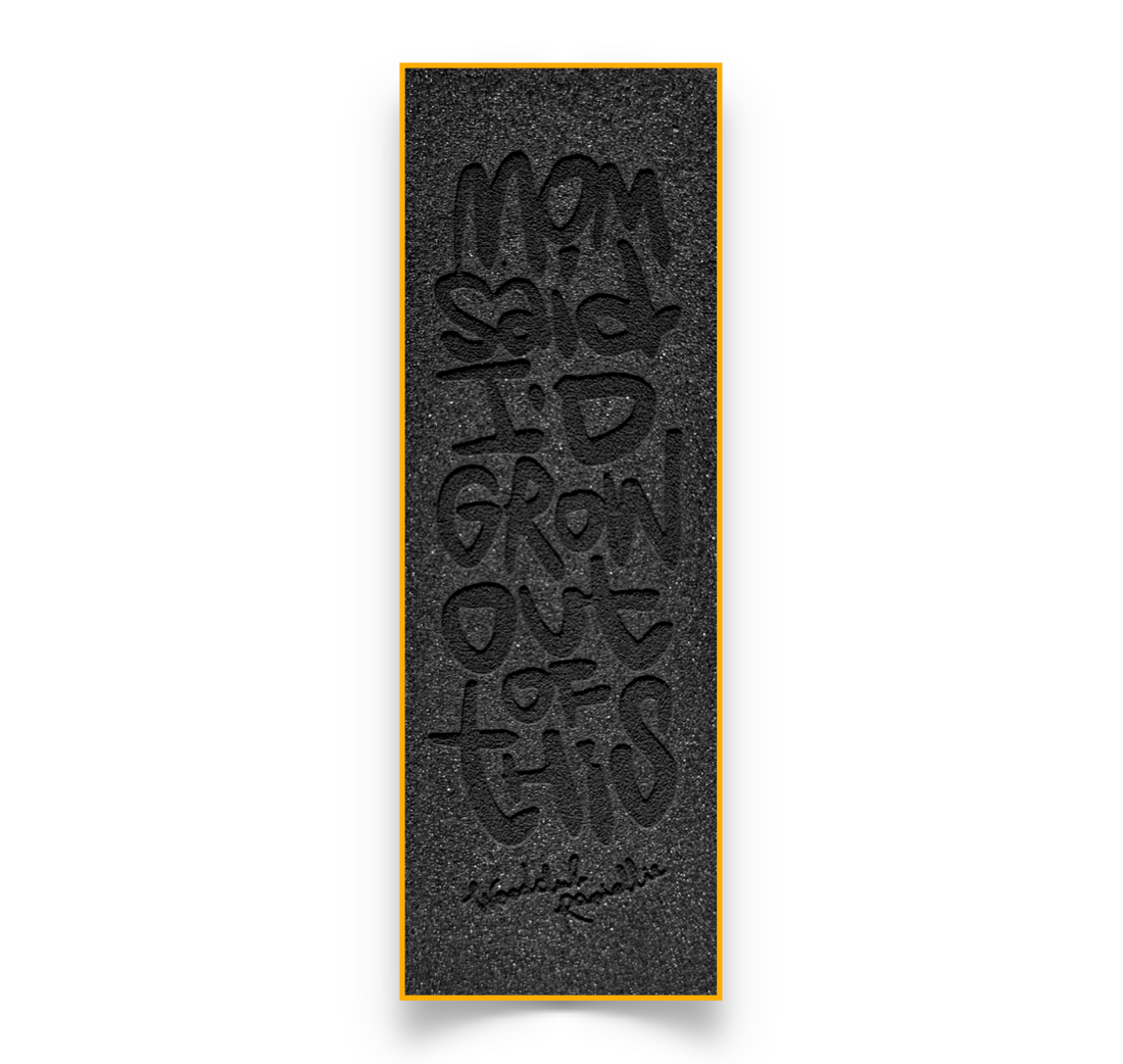 Pěnový grip tape EXCLUSIVE 1ks - "MOM SAID"