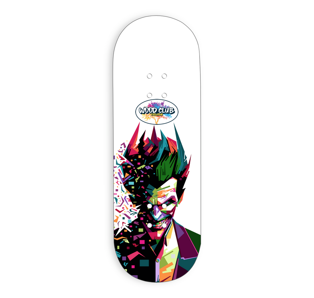 WoodClub EXCLUSIVE Dřevěná deska 32mm - "JOKER"
