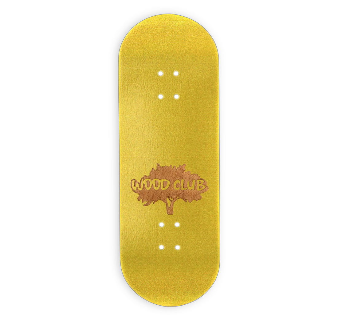 WoodClub Dřevená deska 32mm - Žlutá