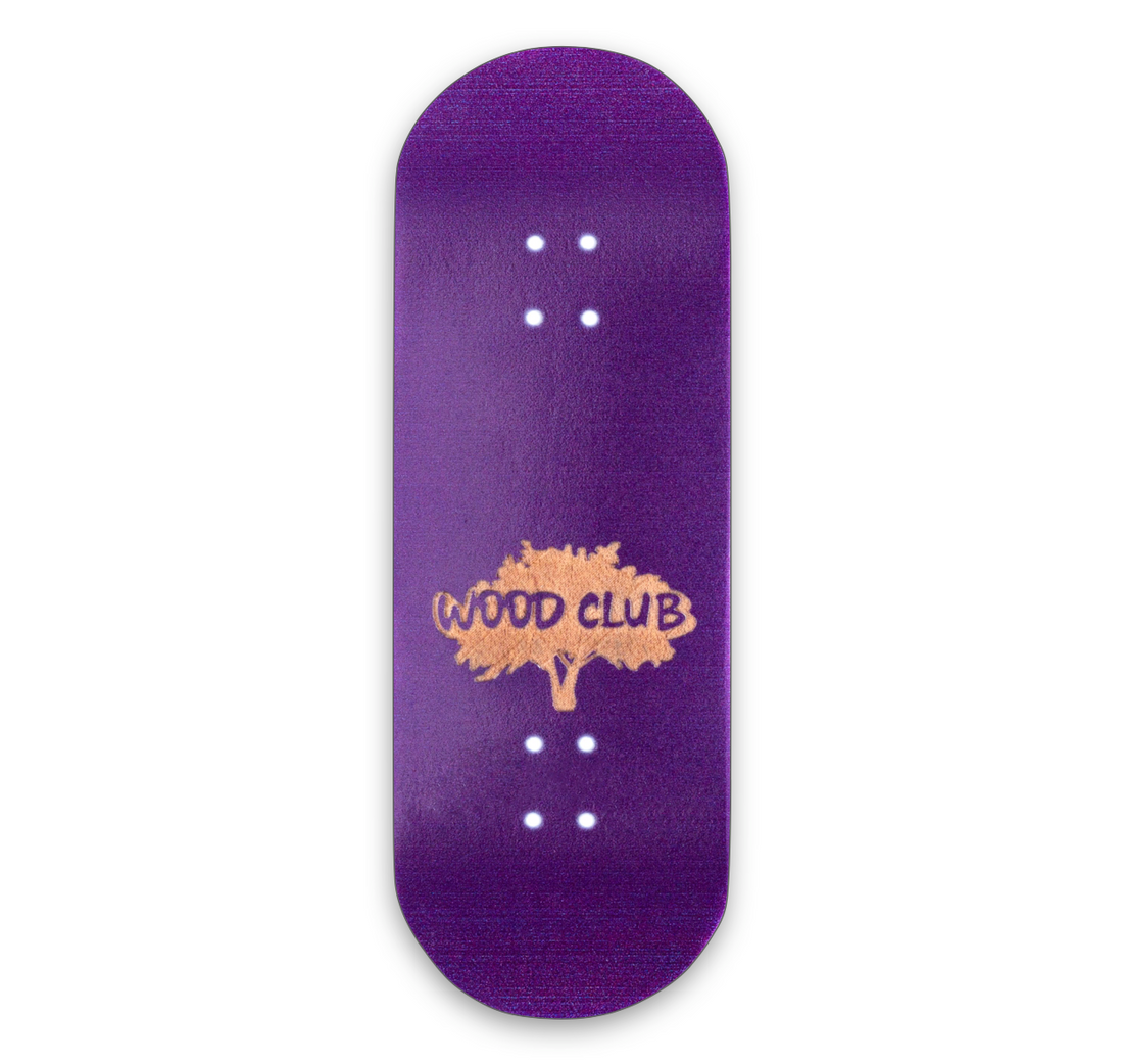WoodClub Dřevená deska 32mm - Fialová