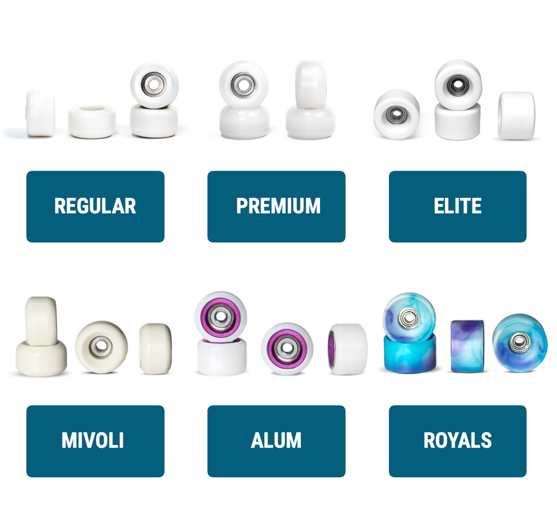 WoodClub Dřevěný Fingerboard 32mm - "WOODCLUB X EMILY LACY" - Fialový