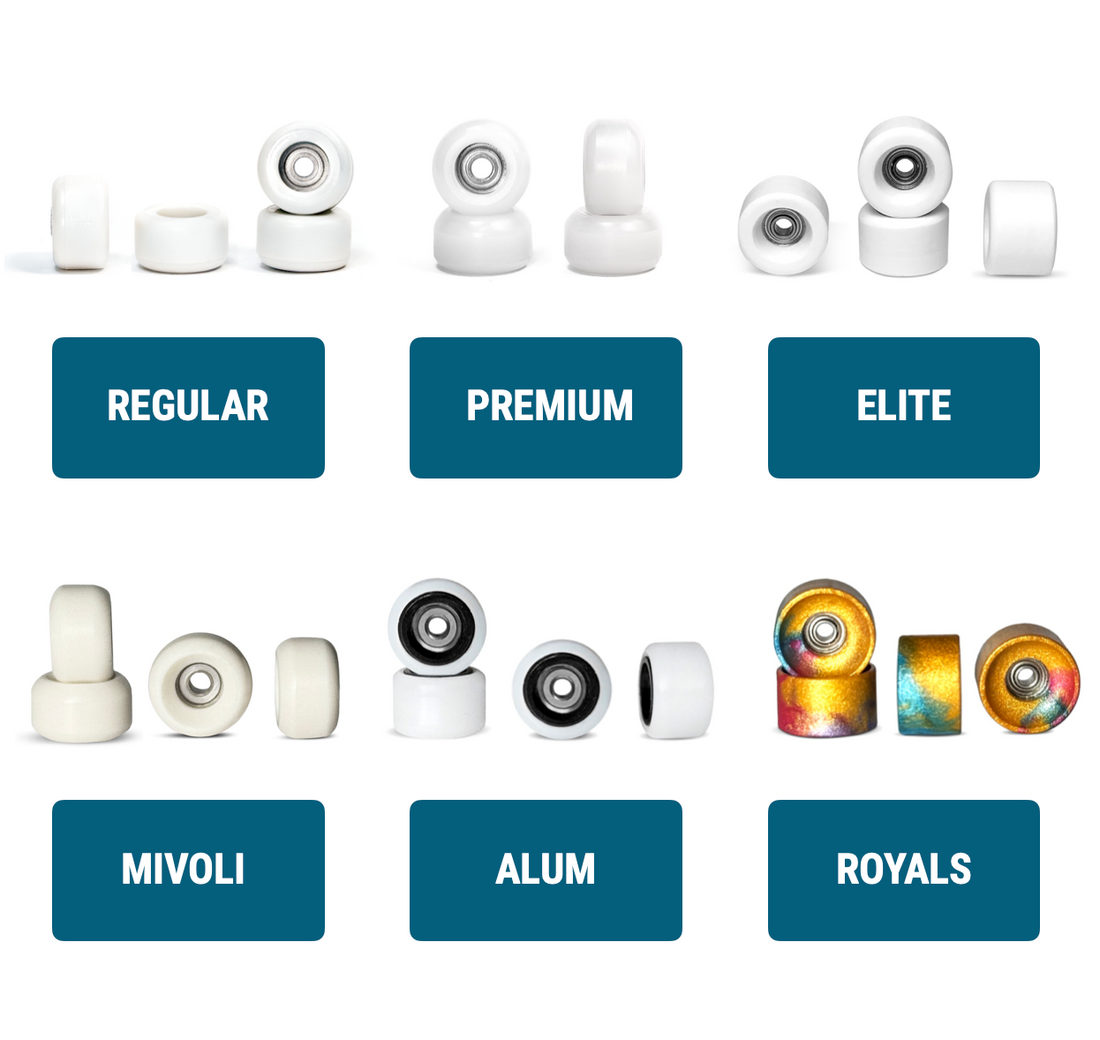 WoodClub Dřevěný Fingerboard 32mm - "WOODCLUB X EMILY LACY" - Černý