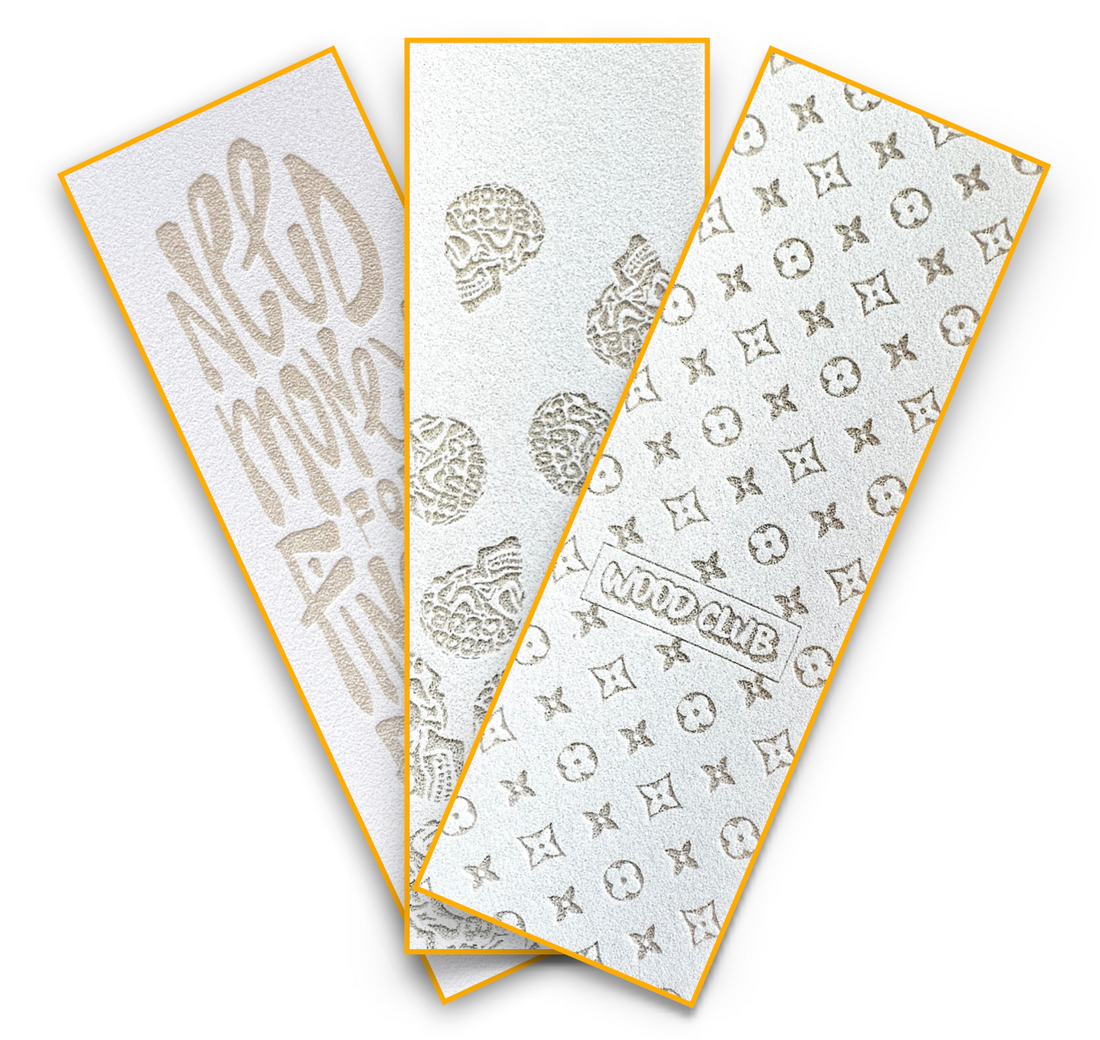 VYBER SI 3-PACK Pěnový grip tape EXCLUSIVE Bílý
