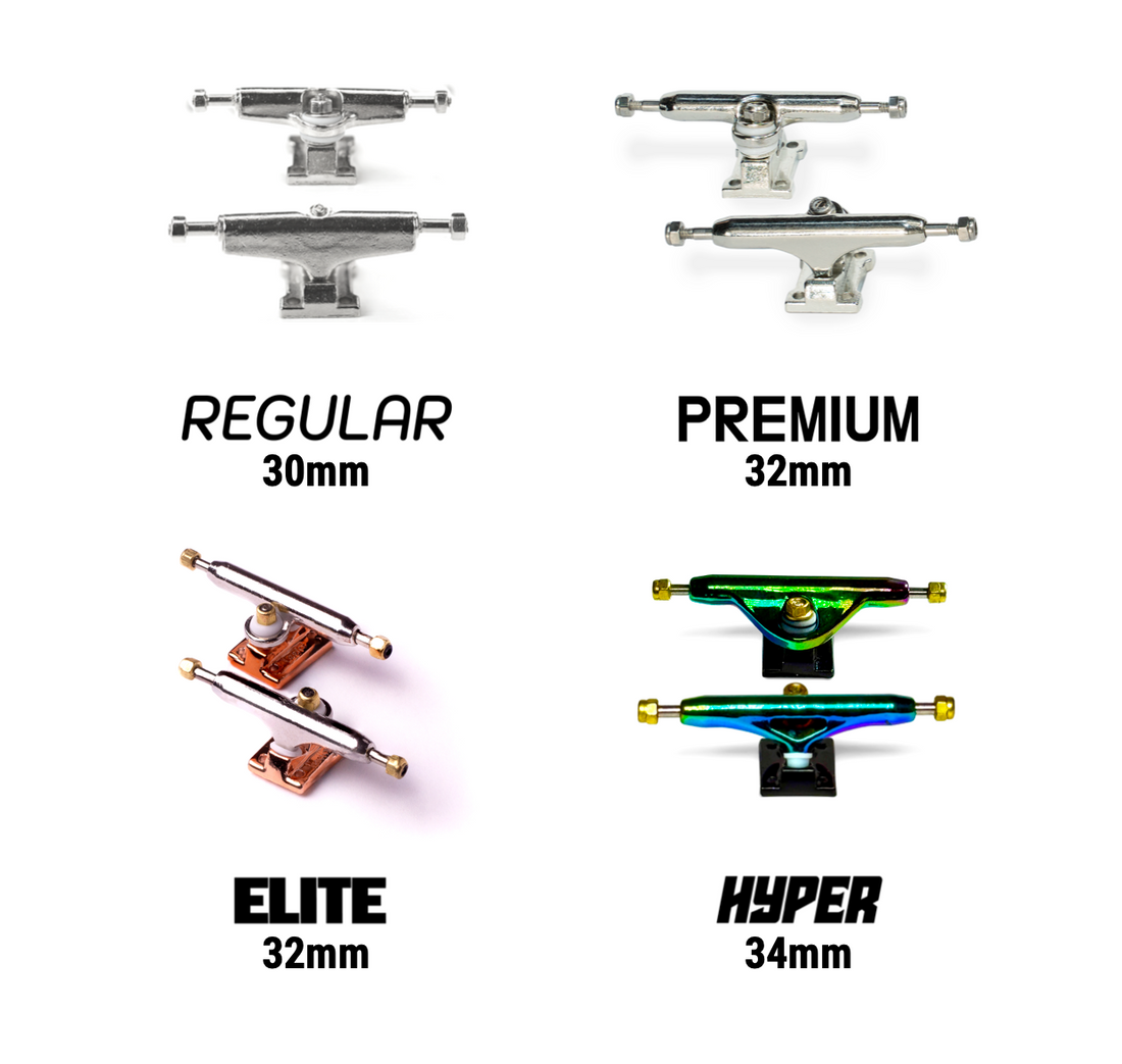 WoodClub Dřevěný Fingerboard 32mm - Natural Zebra
