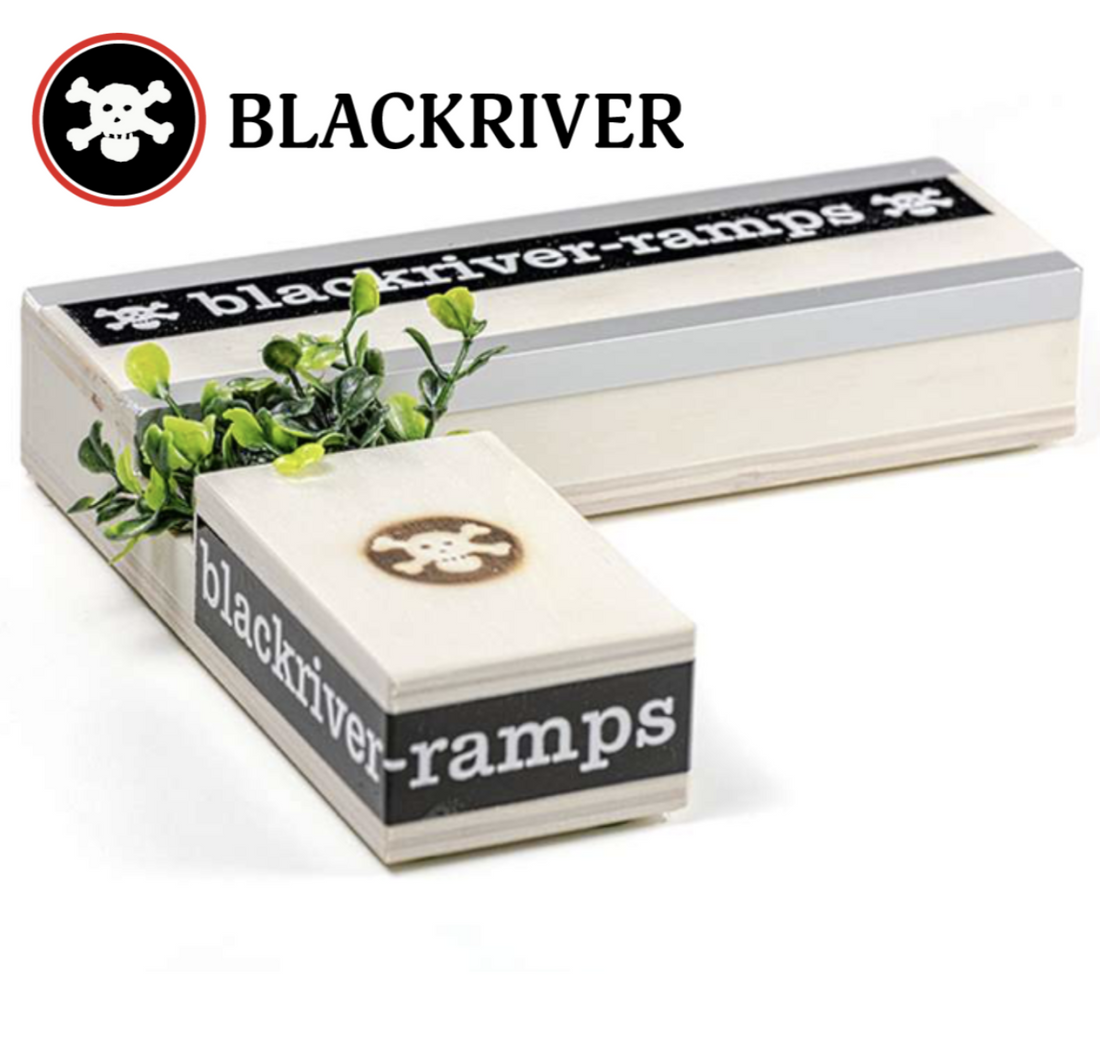Blackriver Box 7 - Drevené Fingerboardy Rampa Rampy Grip Fingerboard Blackriver Berlinwood