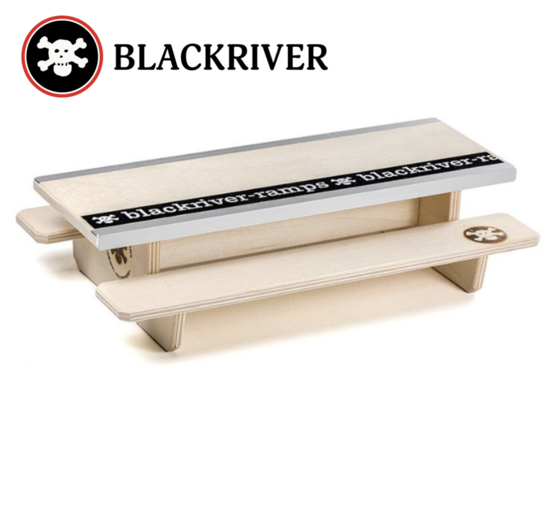 Blackriver Table - Drevené Fingerboardy Rampa Rampy Grip Fingerboard Blackriver Berlinwood