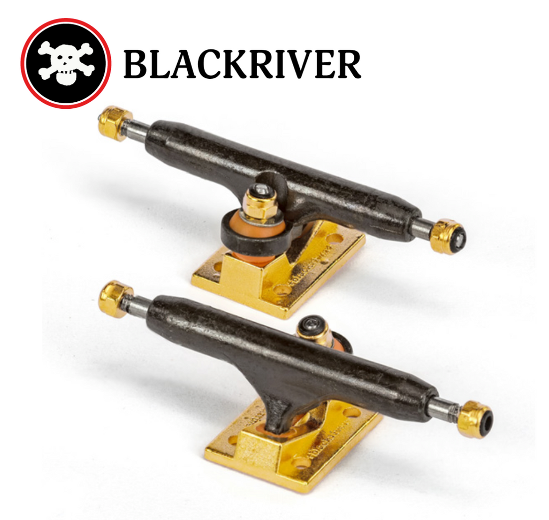 Blackriver Trucks 2.0, 32mm - Černá/Zlatá
