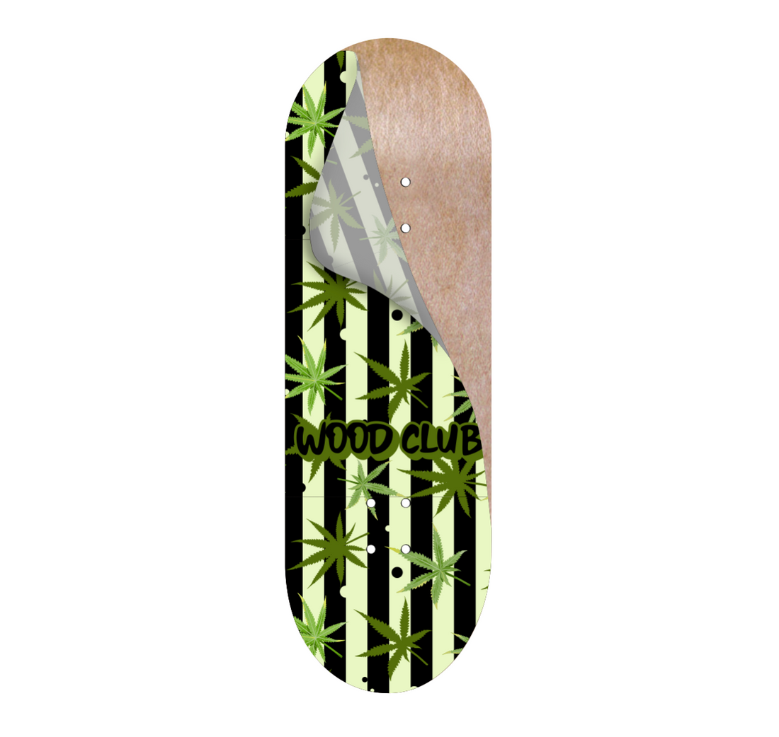 WoodClub Graphic Deck Wrap - "LEAVES"