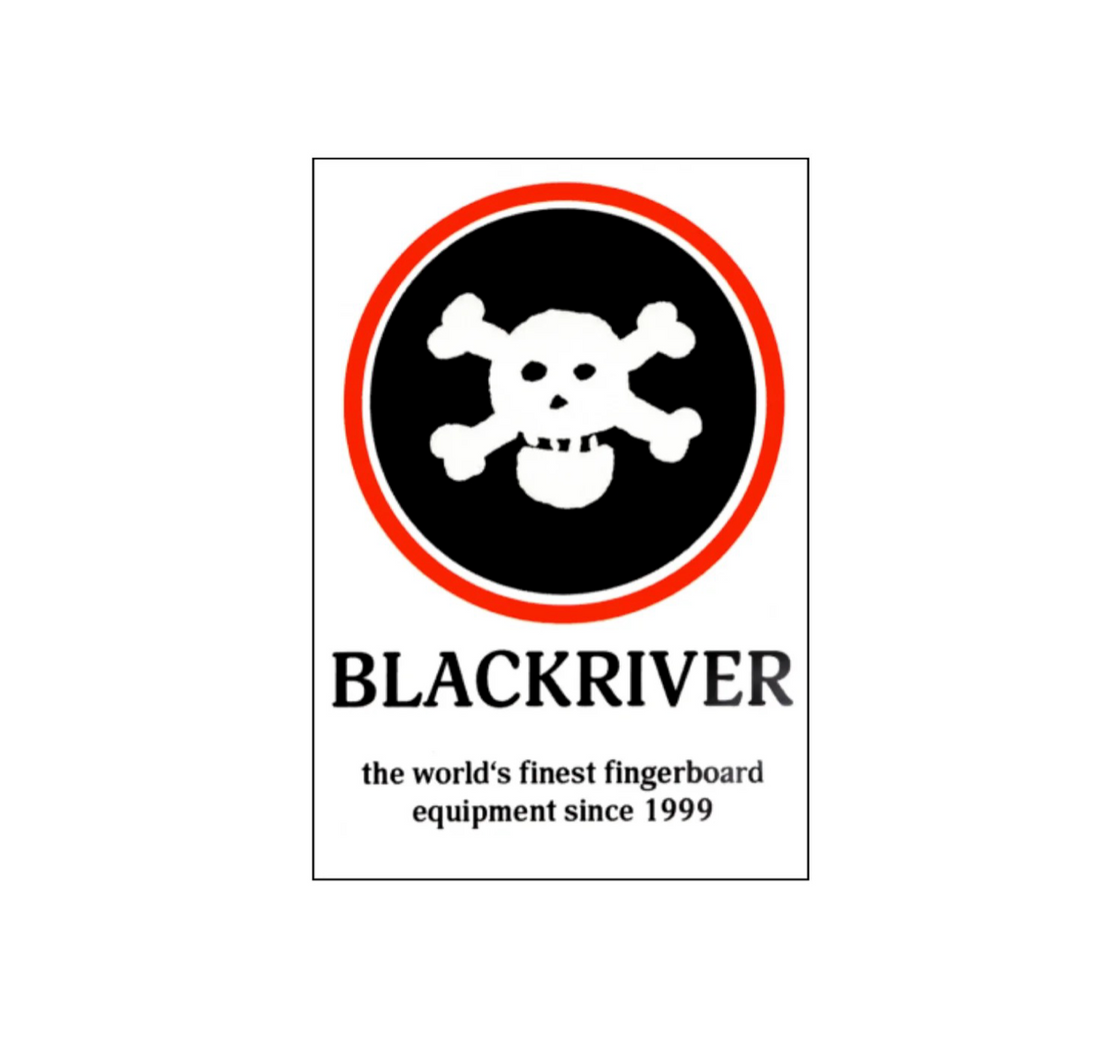 Blackriver Nálepka "Blackriver Logo" - Bílá