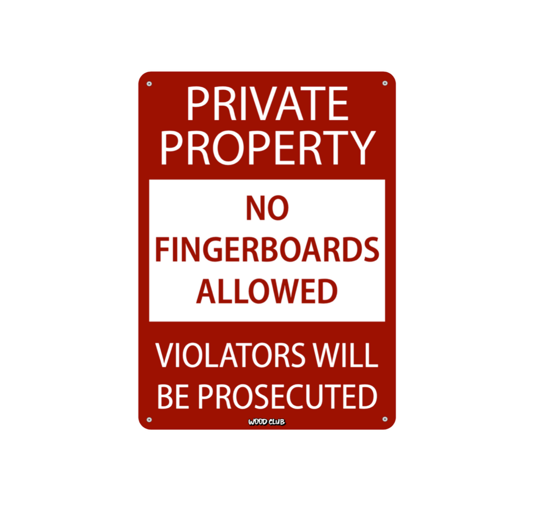 WoodClub Nálepka "Private Property"