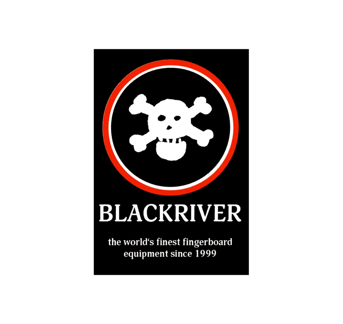Blackriver Nálepka "Blackriver Logo" - Černá